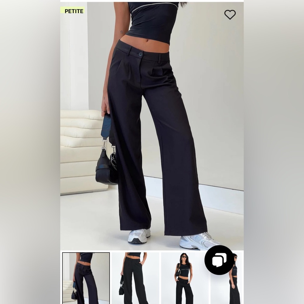 Archie Low Rise Petite Princess Polly Pants NWT